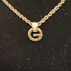 Givenchy Gold Pendant Necklace